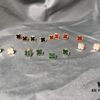 Mini Stud Earrings · Gold/Rose Gold