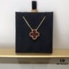 692fc36d99f2d84055c88660 Medium Four-Leaf Clover Necklace Collection - Diamond-Paved Top-Quality Sterling Silver 18K Gold Plated