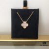 692fc36e99f2d84055c88662 Medium Four-Leaf Clover Necklace Collection - Diamond-Paved Top-Quality Sterling Silver 18K Gold Plated