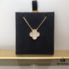 692fc36e99f2d84055c88663 Medium Four-Leaf Clover Necklace Collection - Diamond-Paved Top-Quality Sterling Silver 18K Gold Plated
