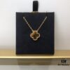 692fc37199f2d84055c88666 Medium Four-Leaf Clover Necklace Collection - Diamond-Paved Top-Quality Sterling Silver 18K Gold Plated