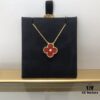 692fc37299f2d84055c88667 Medium Four-Leaf Clover Necklace Collection - Diamond-Paved Top-Quality Sterling Silver 18K Gold Plated