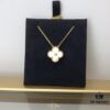 692fc37299f2d84055c88669 Medium Four-Leaf Clover Necklace Collection - Diamond-Paved Top-Quality Sterling Silver 18K Gold Plated