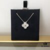 692fc37599f2d84055c88671 Medium Four-Leaf Clover Necklace Collection - Diamond-Paved Top-Quality Sterling Silver 18K Gold Plated