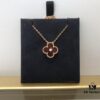 692fc37799f2d84055c88674 Medium Four-Leaf Clover Necklace Collection - Diamond-Paved Top-Quality Sterling Silver 18K Gold Plated