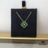 692fc37999f2d84055c88676 Medium Four-Leaf Clover Necklace Collection - Diamond-Paved Top-Quality Sterling Silver 18K Gold Plated