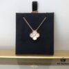 692fc37999f2d84055c88677 Medium Four-Leaf Clover Necklace Collection - Diamond-Paved Top-Quality Sterling Silver 18K Gold Plated