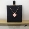 692fc37a99f2d84055c88678 Medium Four-Leaf Clover Necklace Collection - Diamond-Paved Top-Quality Sterling Silver 18K Gold Plated
