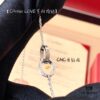 692fc37d99f2d84055c8867b Custom Crafted ZP Jewelry, Real Gold and Diamonds, Cartier Love Series Necklace in Premium Silver Version with Packaging