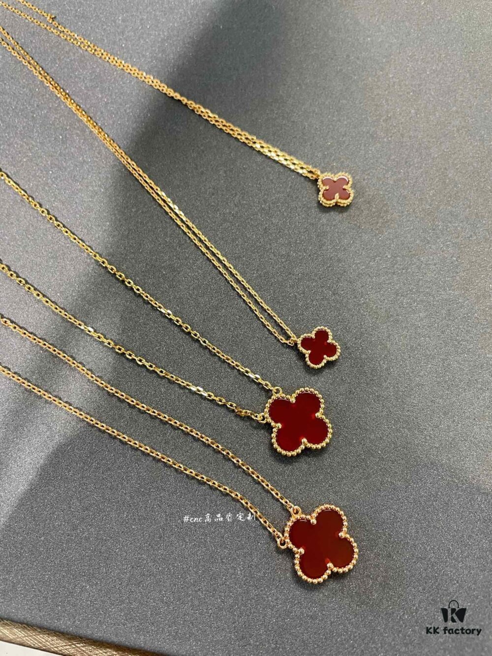 692fc38399f2d84055c88683 Lucky Cloverleaf with Red Carnelian! Mini Stud Earrings and Bracelet Also in Stock, Can Be Paired as a Set