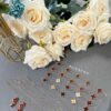 Medium-sized four-leaf clover is only available in the five-flower bracelet — single flower design has never been offered; single flower style belongs to the mini size