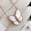 692fc39599f2d84055c8869e VCA Large Butterfly Necklace, Exquisitely Crafted with Mother-of-Pearl and Hand-Set Diamonds
