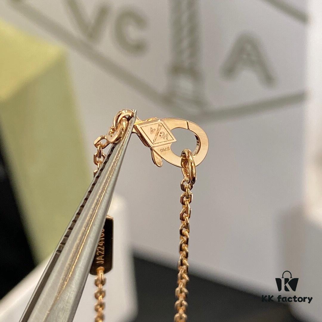 692fc39799f2d84055c886a2 VCA Large Butterfly Necklace, Exquisitely Crafted with Mother-of-Pearl and Hand-Set Diamonds