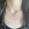 692fc39999f2d84055c886a3 Chunky Chain with CNC-Cut Clasp, V Gold Plated with Imitation Gold, Vca Clover Necklace Featuring White Mother-of-Pearl, Red Agate, and Black Agate