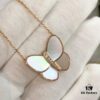 692fc3b399f2d84055c886c0 VCA Large Butterfly Necklace, Exquisitely Crafted with Mother-of-Pearl and Hand-Set Diamonds