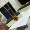 692fc3b799f2d84055c886c9 Authentic CNC Buckle V Gold Plated Mimi Gold Thick Chain High-End Craftsmanship Vca Natural Yellow Tiger's Eye Four-Leaf Clover Necklace