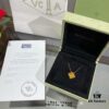 692fc3bb99f2d84055c886cb Authentic CNC Buckle V Gold Plated Mimi Gold Thick Chain High-End Craftsmanship Vca Natural Yellow Tiger's Eye Four-Leaf Clover Necklace