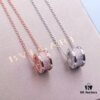 692fc3cc99f2d84055c886ec BVLGARI Serpenti Full Diamond Necklace, 925 Sterling Silver with 18K Gold Plating, Adjustable Luxury Pendant Inspired by Counterpart