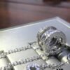 692fc3d099f2d84055c886f5 Bvlgari Diamond-Paved Double Chain Necklace in White and Rose Gold