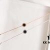 Bvlgari Single Round Bracelet (White + Black)