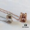 692fc3dd99f2d84055c88713 BVLGARI Bvlgari Spring Necklace with and without Diamonds CNC Precision Carved High Version 1:1 Craftsmanship Available in White Gold and Rose Gold