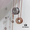 692fc3e099f2d84055c88719 BVLGARI Bvlgari Spring Necklace with and without Diamonds CNC Precision Carved High Version 1:1 Craftsmanship Available in White Gold and Rose Gold
