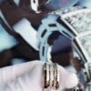 692fc3eb99f2d84055c8872e BVLGARI New Three-Ring Wide CNC Inlaid Diamond-Cut Ring in White and Rose Gold, Black Ceramic Inlay