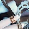 692fc3ec99f2d84055c88730 BVLGARI New Three-Ring Wide CNC Inlaid Diamond-Cut Ring in White and Rose Gold, Black Ceramic Inlay
