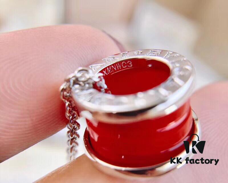 692fc3ee99f2d84055c88733 Bvlgari Red Ceramic Little Red Man Necklace