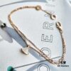 692fc3f199f2d84055c88739 BV DIVA Bracelet, Limited Stock, Original Custom Design, White Pearl Mother of Pearl and Red Carnelian, Absolutely Elegant and High-End! Authentic Original Clasp, You'll Love It as Soon as You Receive It!