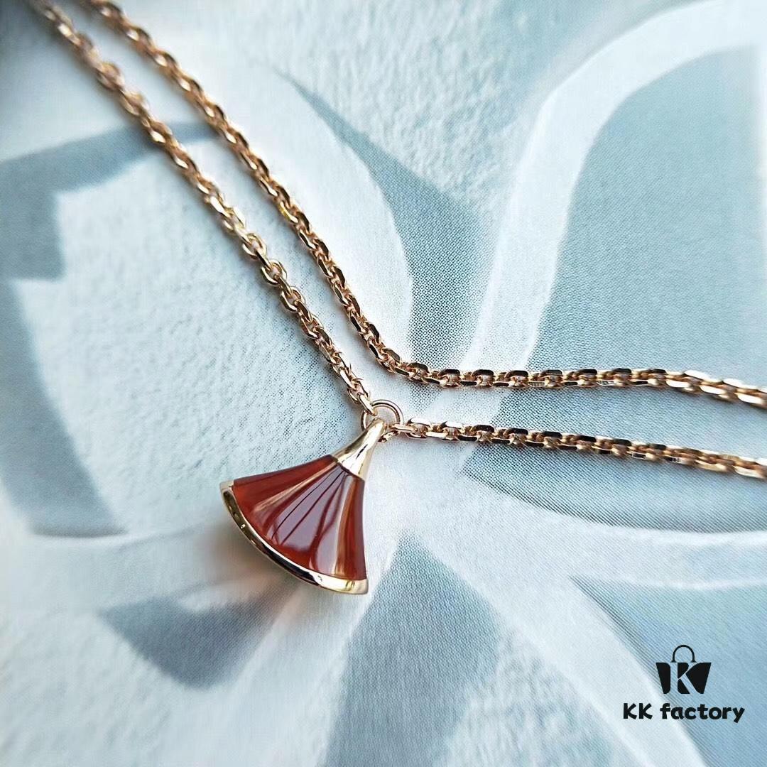 692fc3f299f2d84055c8873a BV DIVA Bracelet, Limited Stock, Original Custom Design, White Pearl Mother of Pearl and Red Carnelian, Absolutely Elegant and High-End! Authentic Original Clasp, You'll Love It as Soon as You Receive It!