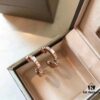 👑【Top-tier Replica】BVLGARI Classic Revival - Exclusive Online, Hot Selling Natural Shell Earrings, Serpenti Design with Sparkling Diamonds, Elegant and Feminine Lines, Thickened 925 Sterling Silver with Gold Plating, Genuine Mother-of-Pearl, Authentic Engraving