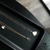 692fc40299f2d84055c88756 Top-Tier Custom Bvlgari Diva Series Fan-Shaped Set - White Mother of Pearl Dress Necklace and Bracelet, 18K Rose/White Gold Plated High-End Design