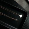 692fc40399f2d84055c88758 Top-Tier Custom Bvlgari Diva Series Fan-Shaped Set - White Mother of Pearl Dress Necklace and Bracelet, 18K Rose/White Gold Plated High-End Design