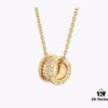 Bvlgari New B.ZERO1 ROCK Series Diamond-Edge Necklace