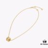 Bvlgari New B.ZERO1 ROCK Series Diamond-Edge Necklace