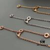 Bvlgari New B.ZERO1 ROCK Series Diamond-Edge Necklace