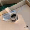 692fc42f99f2d84055c8879d BVLGARI B.zero1 Black Ceramic Charity Pendant Necklace in 925 Sterling Silver Unisex Jewelry