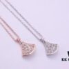 692fc43f99f2d84055c887bc Bvlgari Bulgari Small Skirt Diamond-Set Collarbone Necklace