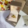 692fc44199f2d84055c887c2 BVLGARI Bulgari Serpenti Full Diamond Green Head Snake Ring