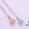 692fc44199f2d84055c887c4 Bvlgari Bulgari Small Skirt Diamond-Set Collarbone Necklace