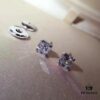 692fc44899f2d84055c887d0 Bvlgari Four-Claw Stud Earrings, As Seen in Picture! Tower-Cut Square Diamond, Simple Yet Elegant!