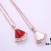 692fc44999f2d84055c887d2 Bvlgari Bulgari Small Skirt Diamond-Set Collarbone Necklace