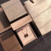692fc44e99f2d84055c887de Bulgari B.Zero1 Series Black Ceramic Necklace in 925 Silver with 18K Rose Gold Plating