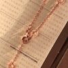 692fc45199f2d84055c887e6 Bulgari B.Zero1 Series Black Ceramic Necklace in 925 Silver with 18K Rose Gold Plating