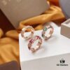 692fc45f99f2d84055c887fd Wide Version BVLGARI/Bulgari Serpenti Viper Series 18K Rose Gold Thin Ring