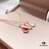 692fc46599f2d84055c88807 BVLGARI Diva Series Fan-shaped Set, Necklace, Bracelet, Earrings - High-end Custom Jewelry with 18K Rose Gold/White Gold Plating, Cubic Zirconia, 925 Silver Ear Pins
