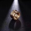 692fc46a99f2d84055c88816 BV* Bvlgari Spring Ring – A Masterpiece of Design, the Go-To Choice for Celebrities, Influencers, and Trendsetters, Ideal as a Couple's Ring