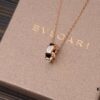 692fc46d99f2d84055c8881c High-End Version Bvlgari BV Snakebone Necklace 925 Sterling Silver Plated with 18K Rose Gold, Polished Gold Finish, Red Carnelian, Black Onyx, Malachite, Pearl Mother-of-Pearl, 5 Colors Available, Embedded with Imported Synthetic High-Carbon Diamonds and Natural Carnelian