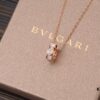 692fc46e99f2d84055c88820 High-End Version Bvlgari BV Snakebone Necklace 925 Sterling Silver Plated with 18K Rose Gold, Polished Gold Finish, Red Carnelian, Black Onyx, Malachite, Pearl Mother-of-Pearl, 5 Colors Available, Embedded with Imported Synthetic High-Carbon Diamonds and Natural Carnelian